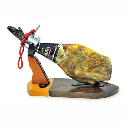 Picture of Casa do Porco Preto Cured Ham Black Pork  W/Bone Reserve 24 Months Brc