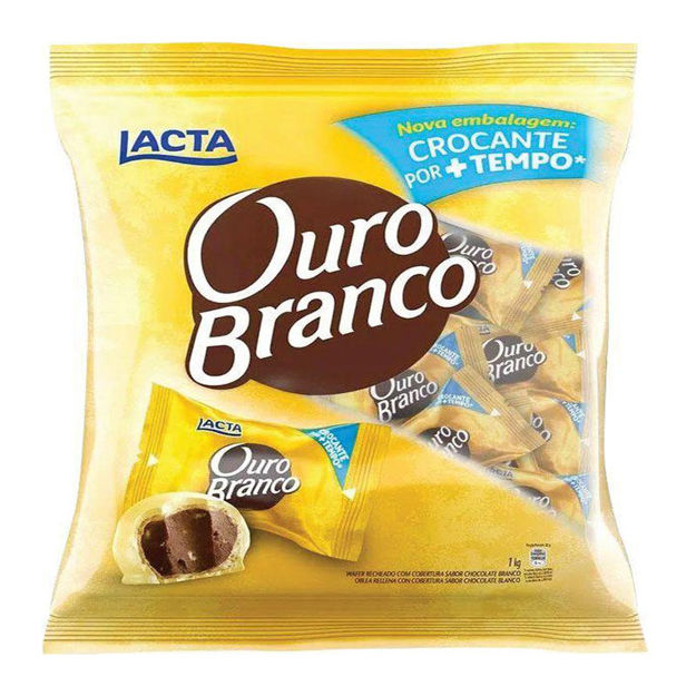 Imagem de Bombons Lacta Ouro Branco