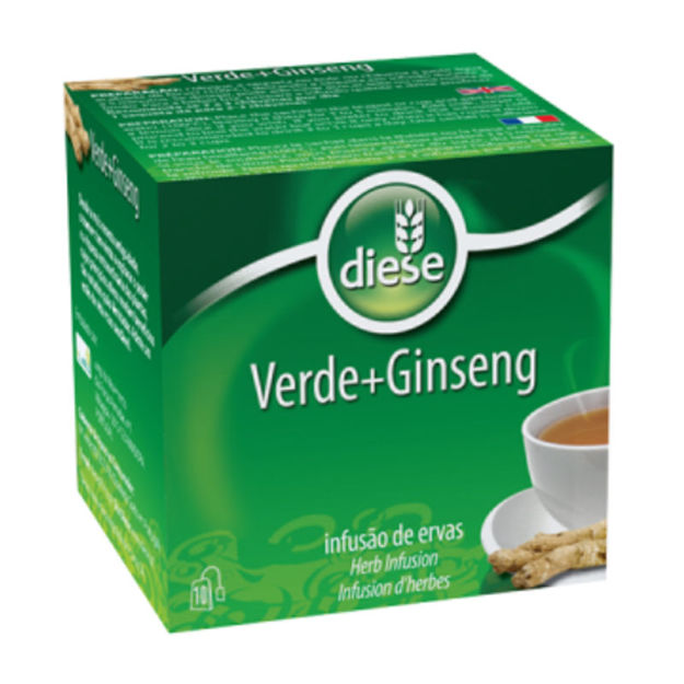 Imagem de Cha Diese Verde + Ginseng Saq.