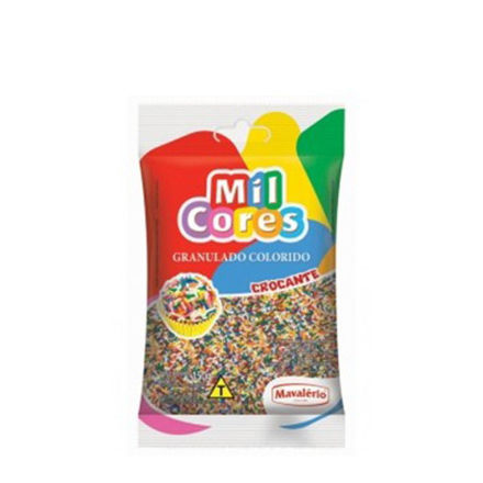 Imagem de Mavalerio Granulado Crocante Colorido Mil Cores Ref:4288