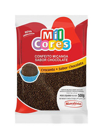 Imagem de Mavalerio Confeitos Micanga Sab.Choc.Mil Cores Ref:4180