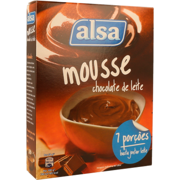 Imagem de Mousse De Chocolate Leite Alsa