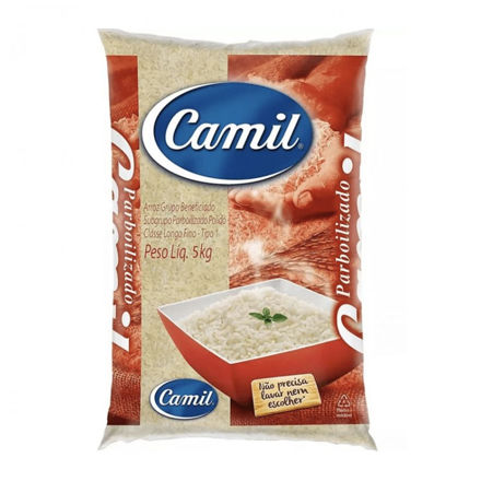 Imagem de Arroz Camil Vaporizado (Paraboiled) Fs