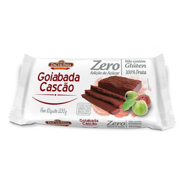 Imagem de Goiabada Cascao Zero Acucar Dacolonia