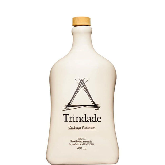 Imagem de Cachaca Trindade Platinium Mg 40%Alc Ceremica