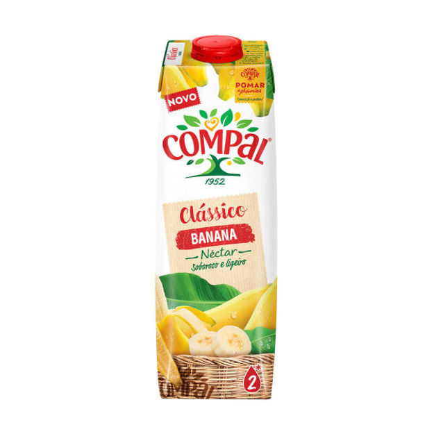Imagem de Compal Nectar Banana Lt