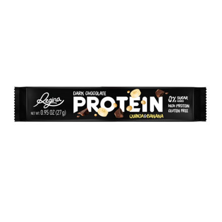 Imagem de Regina Protein Chocolate Preto Quinoa Banana Barra