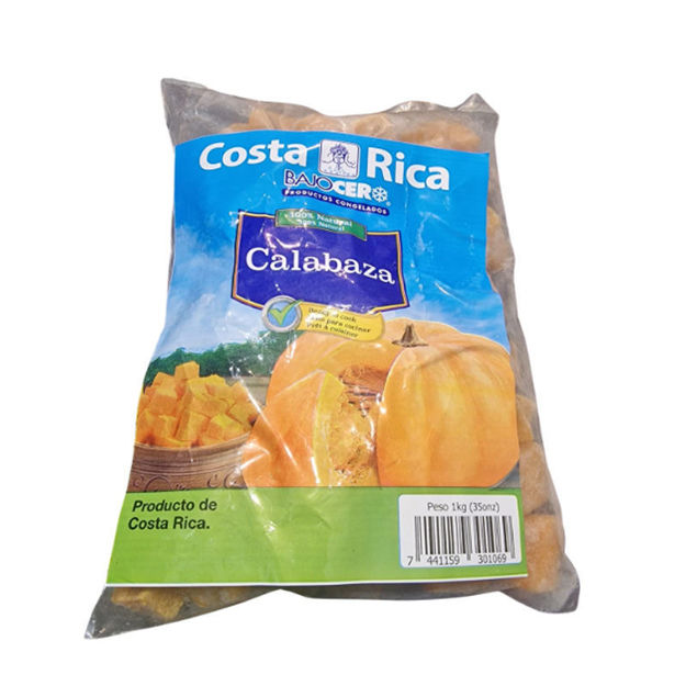 Imagem de Calabaza Pedacos Costa Rica BajoCero