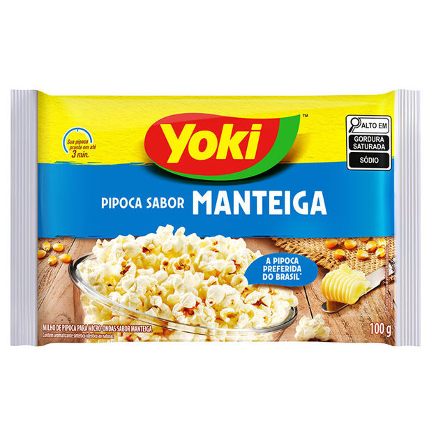 Imagem de Pipoca Micro-Ondas Manteiga Yoki