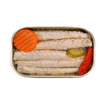 Imagem de Cavalas em Azeite Picante C/ Picles Minerva Lata