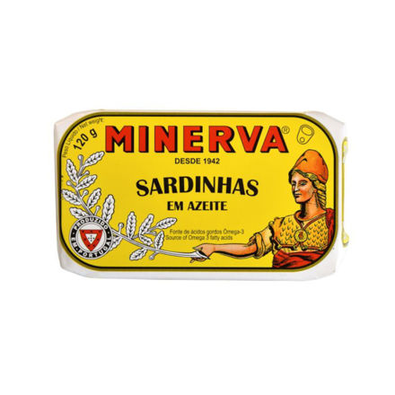 Imagem de Sardinhas em Azeite Minerva Lata