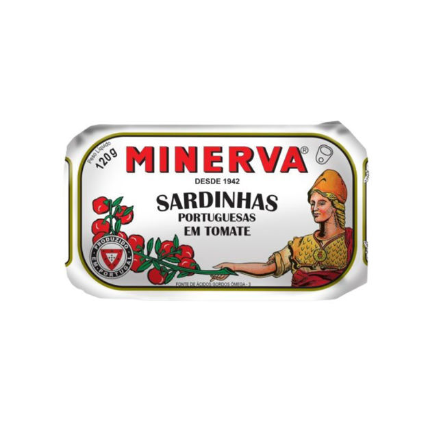 Imagem de Sardinhas em Molho de Tomate Minerva Lata