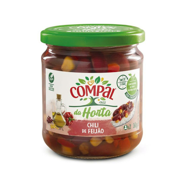 Imagem de Feijão com Chili Compal Refeição-Pronta 360g