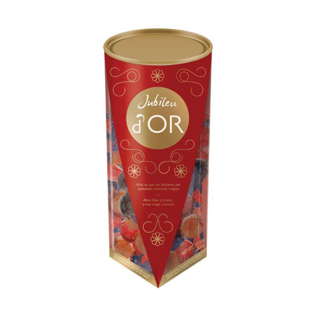 Imagem de Tubo de Chocolate Sortido Jubileu D'or Diamante