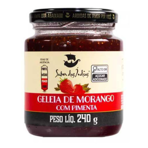 Picture of Sabor das Indias Strawberry Jam with Pepper 240g