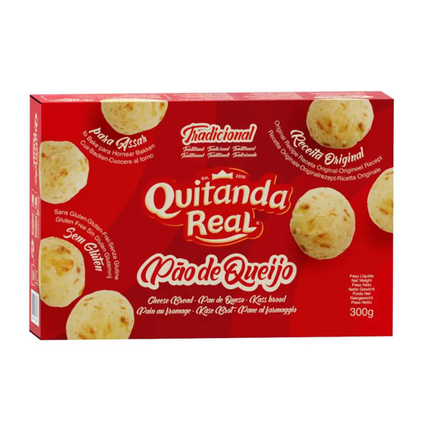 Imagem de Pao De Queijo Quitanda Real Tradicional Cru Sq. (12 Unid)