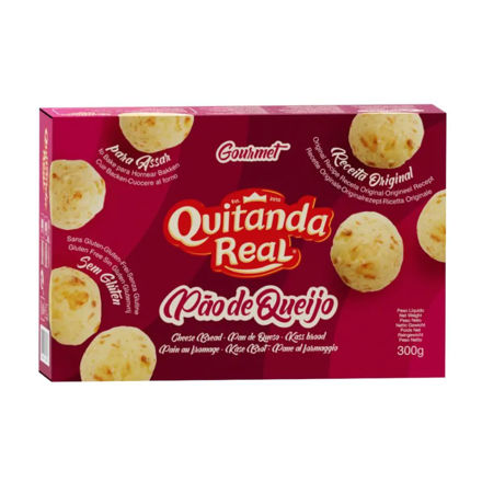 Picture of Cheese Bread Cocktail Raw Quitanda Real Bag (20unt)