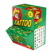 Picture of Gorila Mint Bubble Gum with Tatoo Display Box 