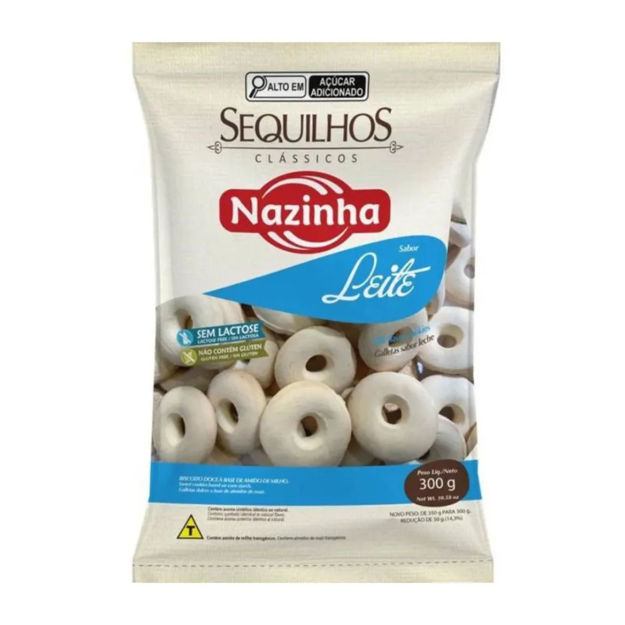 Picture of Sequilhos Milk Biscuit Nazinha 300g