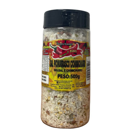 Imagem de Sal de Churrasco com Chimichurri Aroma D'Minas 500g