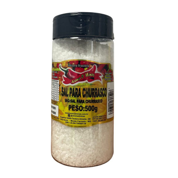 Imagem de Sal de Churrasco Aroma D'Minas 500g