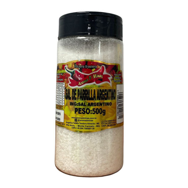 Imagem de Sal de Parrilla Argentino Aroma D'Minas 500g