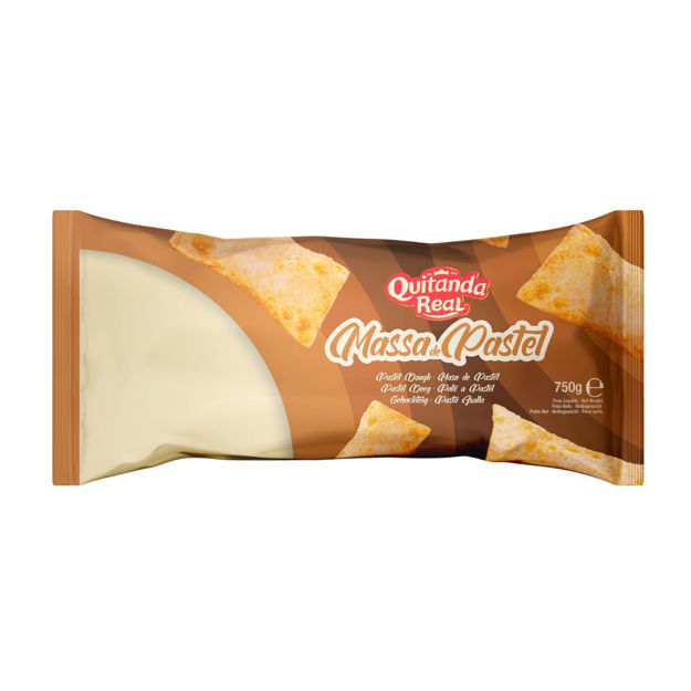 Imagem de Massa de Pastel em Rolo Congelada Quitanda Real 750g