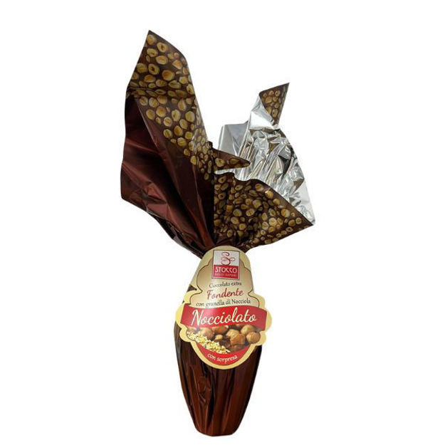 Imagem de Ovo de Chocolate Preto com Surpresa Dolciaria Stocco 350g