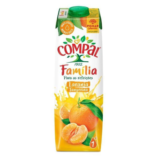 Imagem de Compal Familia Laranja Tangerina Lt