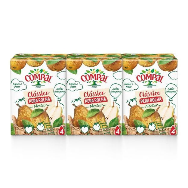 Picture of Compal Nectar Orig. Pear Rocha With Straw 20cl