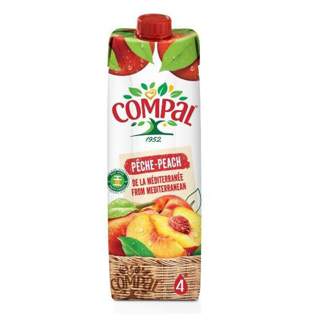 Imagem de Compal Nectar Pessego Mediterraneo T-Pk Lt
