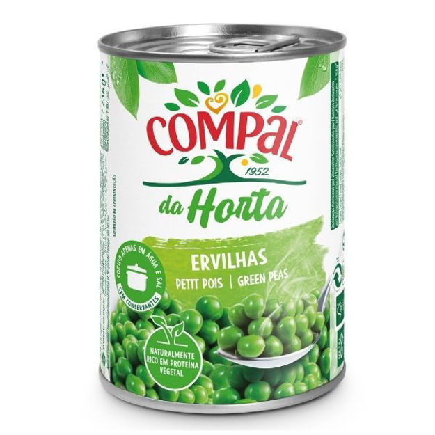 Imagem de Ervilhas Compal Lata Pq