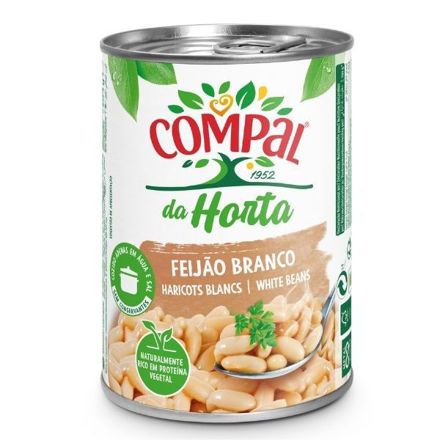 Imagem de Feijao Compal Branco Lata Pq 410g