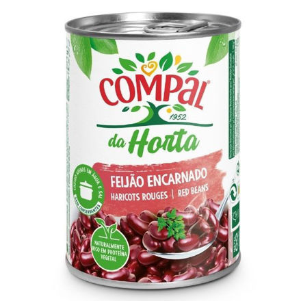 Imagem de Feijao Compal Encarnado Lata Pq 410g