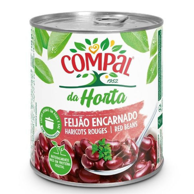 Imagem de Feijao Compal Encarnado Lata Gr 845g