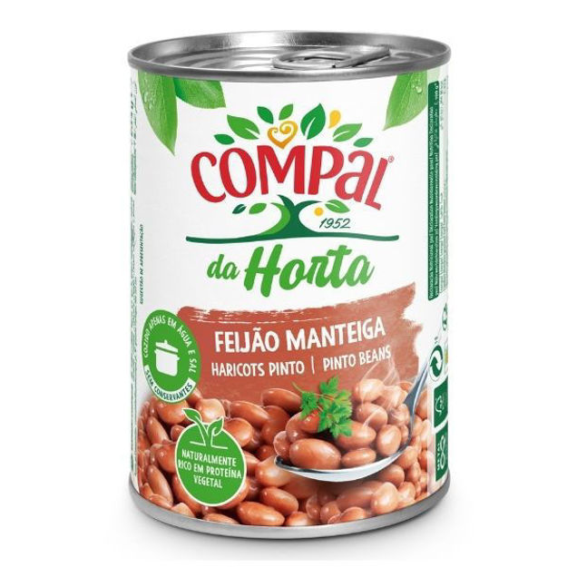 Picture of Pinto Beans In Brine Compal Small Tin 410g