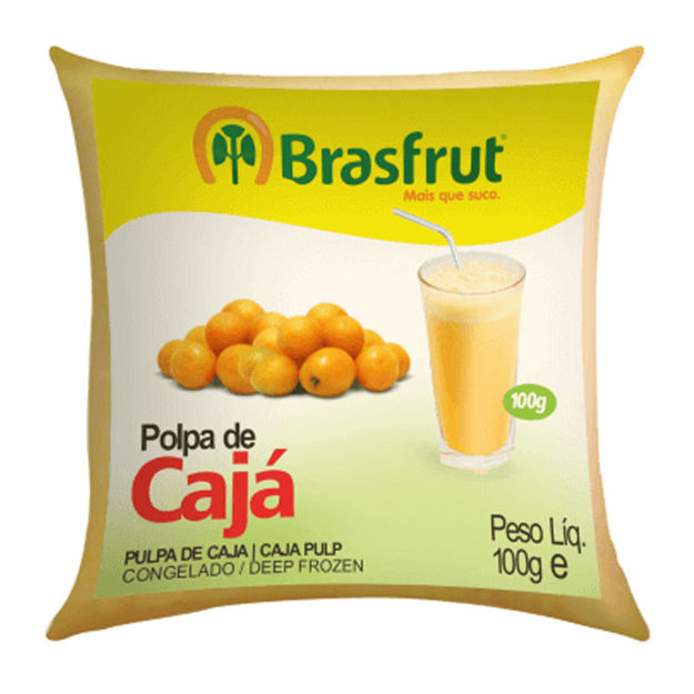 Imagem de Caja Polpa de Fruta Congelada Brasfrut