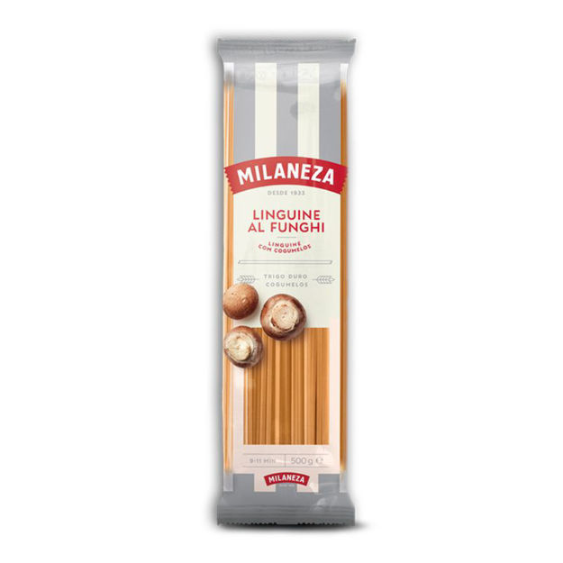 Imagem de Massa Milaneza Linguine Com Cogumelos