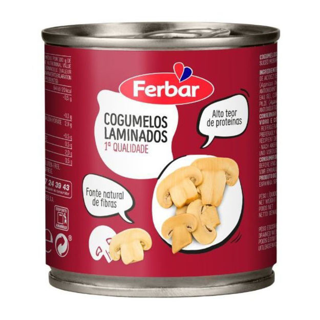 Picture of Sliced Mushroom Ferbar Tin