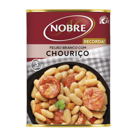 Picture of Chorizo ​​With White Beans Nobre Tin