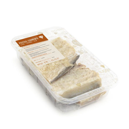 Imagem de Bacalhau Salgado Seco Posta Corrente Lugrade (code: 35240) 500g