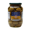Picture of Paixao Green Olives 140/160 Glass 500g
