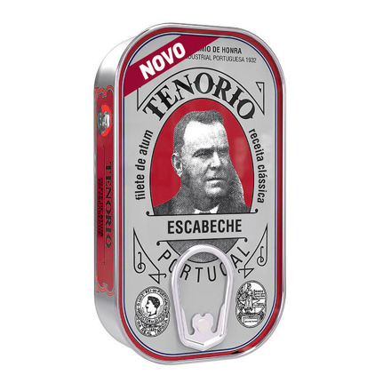 Picture of Tenório Tuna Fillets in Escabeche Sauce Tin 120g