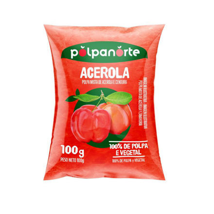 Picture of Polpanorte Acerola Fruit Pulp Sachet 100g