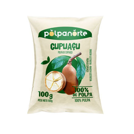 Picture of Polpanorte Cupuaçu Fruit Pulp Sachet 100g