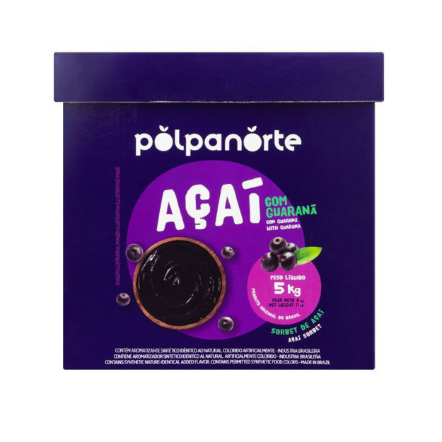 Imagem de Sorbet Açaí Original Polpanorte 5Kg