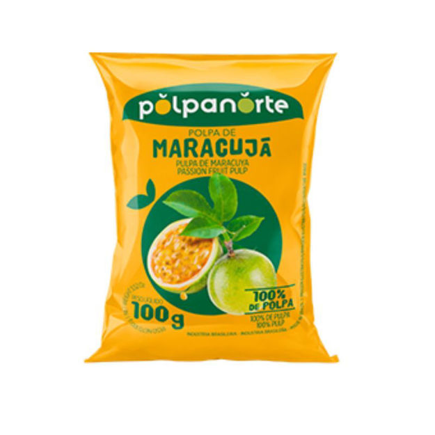Picture of Polpanorte Passion Fruit Pulp Sachet 100g