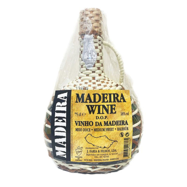 Picture of J. Faria & Filhos Madeira Wine Mapa Cantil Bottle75cl