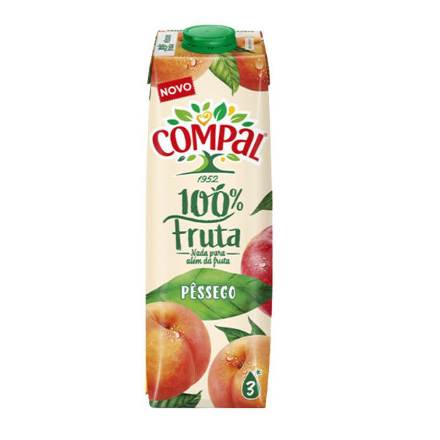 Picture of Compal 100% Peach Tp 1Lt