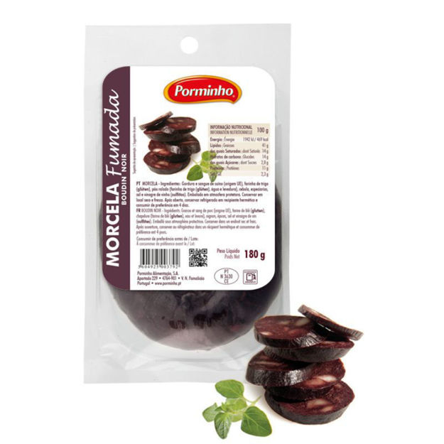 Picture of Black Pudding Porminho Smoked Sachet